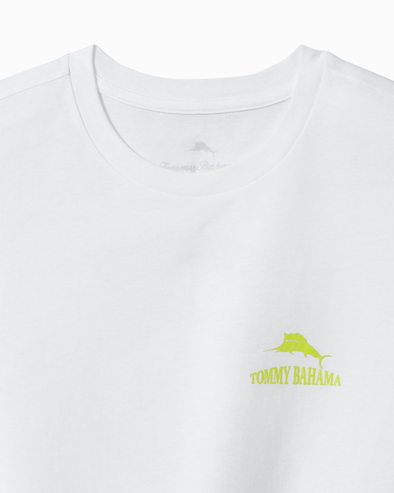 Big & Tall Tennis Anyrum Graphic T-Shirt White | Tommy Bahama Sale - Big & Tall Tennis Anyrum Graphic T-Shirt