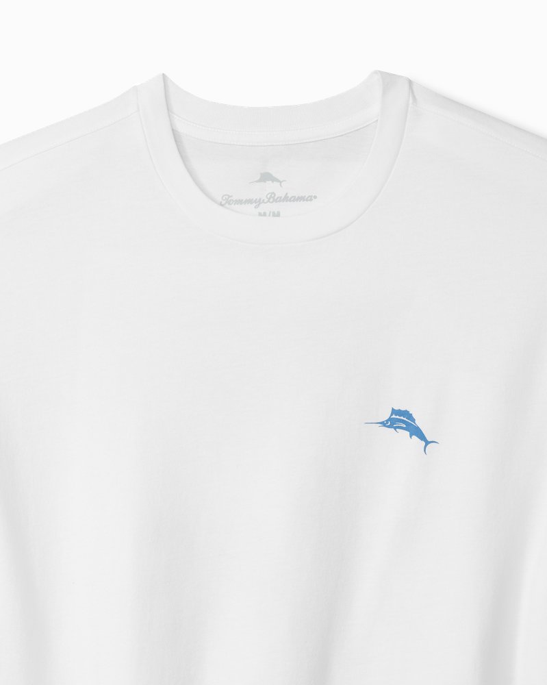 Big & Tall Vacation Shade Graphic T-Shirt White | Tommy Bahama Exclusive - Big & Tall Vacation Shade Graphic T-Shirt