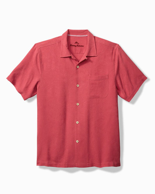 Big & Tall Tropic Isles Silk Camp Shirt New Red Sail | Tommy Bahama Discount - Big & Tall Tropic Isles Silk Camp Shirt