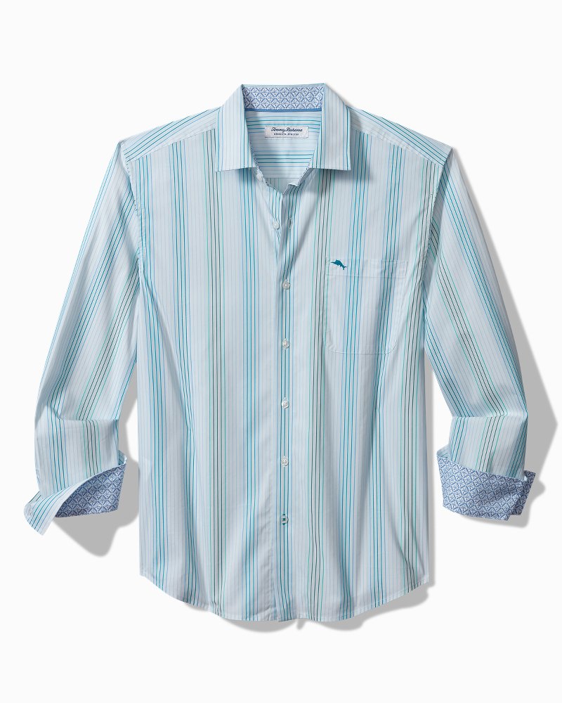 Big & Tall Sarasota Stretch Seaview IslandZone® Shirt Gulf Shore | Tommy Bahama Special Offer - Big & Tall Sarasota Stretch Seaview IslandZone® Shirt