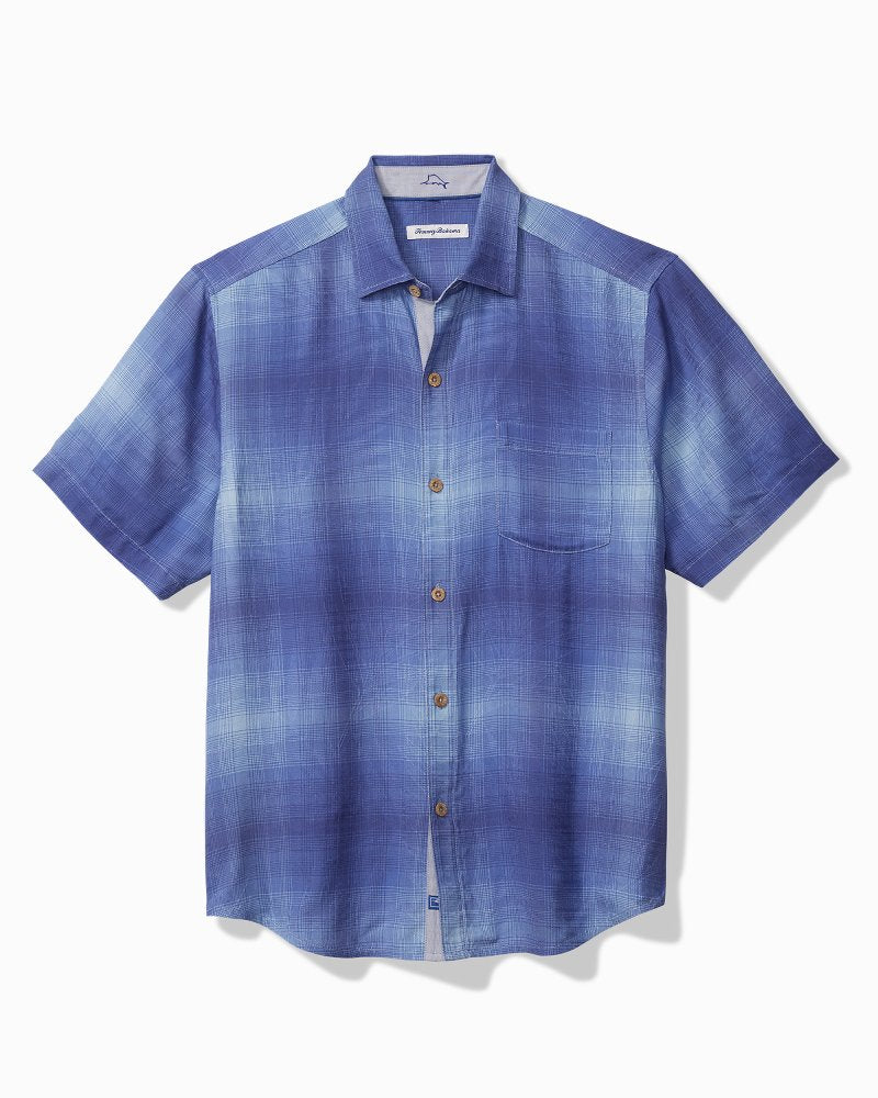 Big & Tall Madera Ombré Silk Camp Shirt Majorca | Tommy Bahama Sale - Big & Tall Madera Ombré Silk Camp Shirt
