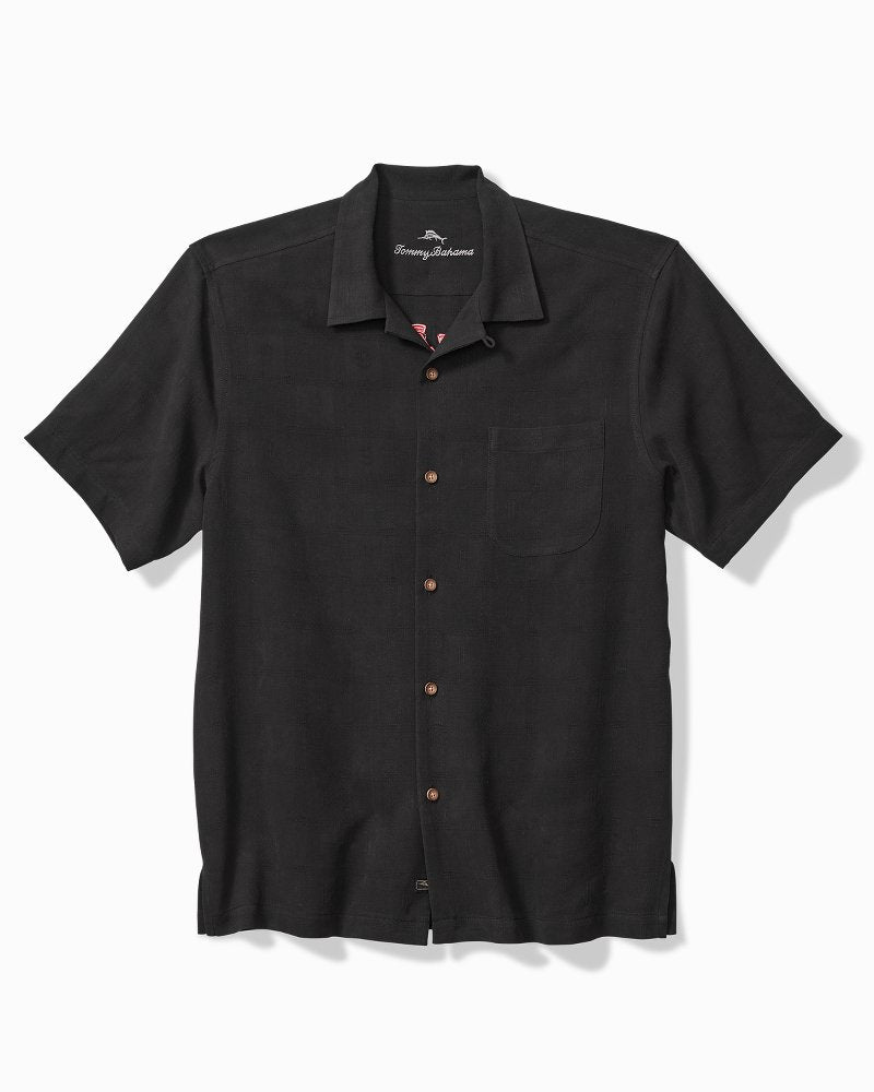 Big & Tall Vegas State of Mind Silk Camp Shirt Black | Tommy Bahama Hot Sale - Big & Tall Vegas State of Mind Silk Camp Shirt