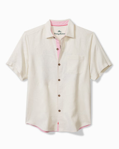 Big & Tall Surf the Yule Tide Silk Camp Shirt Continental | Tommy Bahama Signature - Big & Tall Surf the Yule Tide Silk Camp Shirt