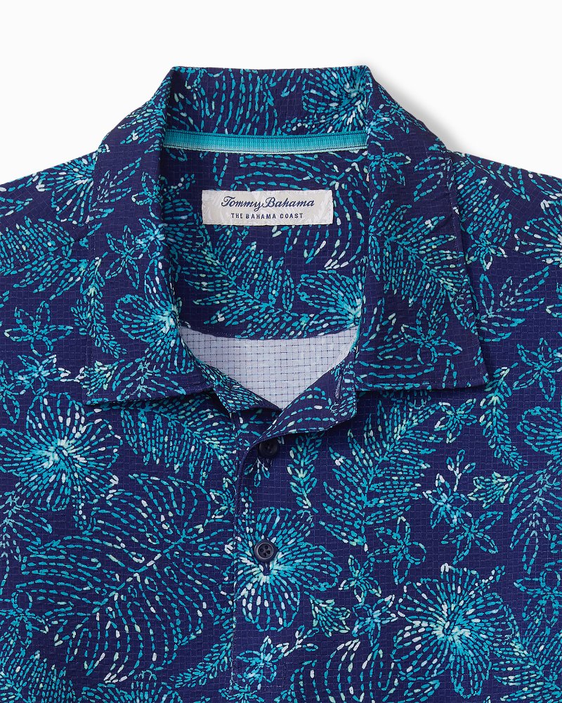 Big & Tall Bahama Coast Azul Burst IslandZone® Polo Bering Blue | Tommy Bahama Deals - Big & Tall Bahama Coast Azul Burst IslandZone® Polo