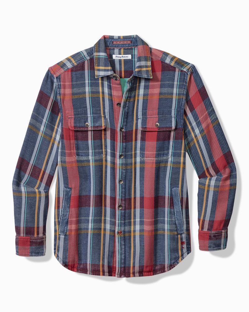 Big & Tall Copper Canyon Shirt Jacket Norse Blue | Tommy Bahama Value - Big & Tall Copper Canyon Shirt Jacket