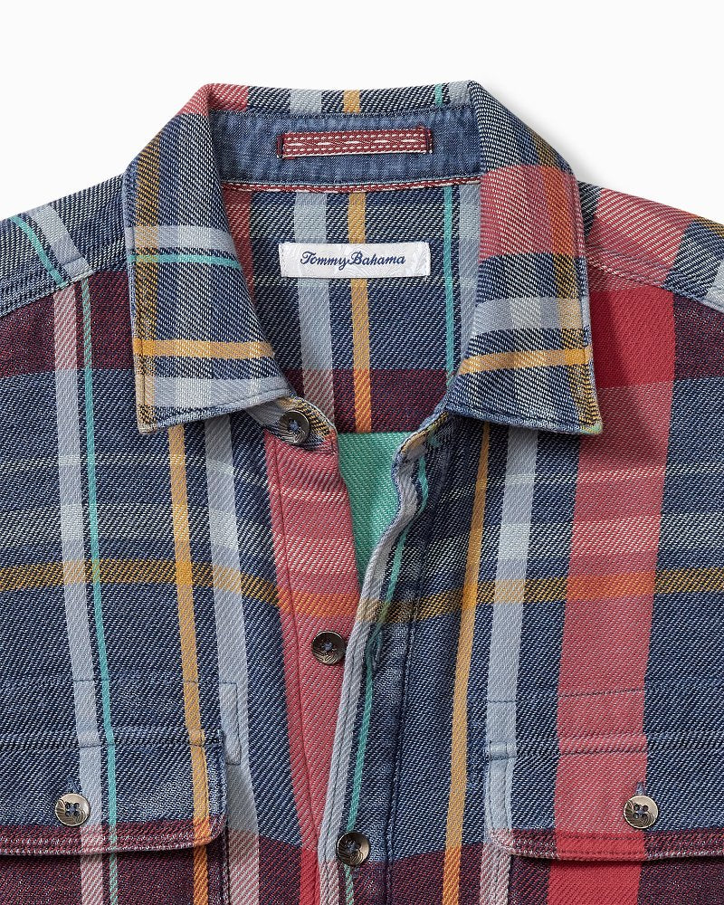 Big & Tall Copper Canyon Shirt Jacket Norse Blue | Tommy Bahama Value - Big & Tall Copper Canyon Shirt Jacket
