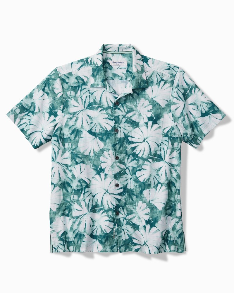 Big & Tall Bahama Coast Laguna Breeze IslandZone® Short-Sleeve Shirt Oceanfront | Tommy Bahama Essential - Big & Tall Bahama Coast Laguna Breeze IslandZone® Short-Sleeve Shirt