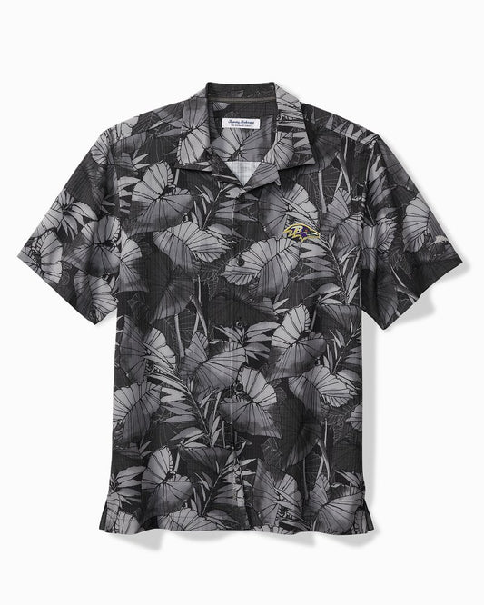 Big & Tall NFL Bahama Coast Nuevo Fronds IslandZone® Shirt baltimore_ravens | Tommy Bahama Featured - Big & Tall NFL Bahama Coast Nuevo Fronds IslandZone® Shirt