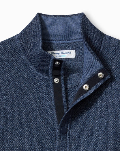 Big & Tall Coolside Course IslandZone® Sweater Vest Navy | Tommy Bahama Best Price - Big & Tall Coolside Course IslandZone® Sweater Vest
