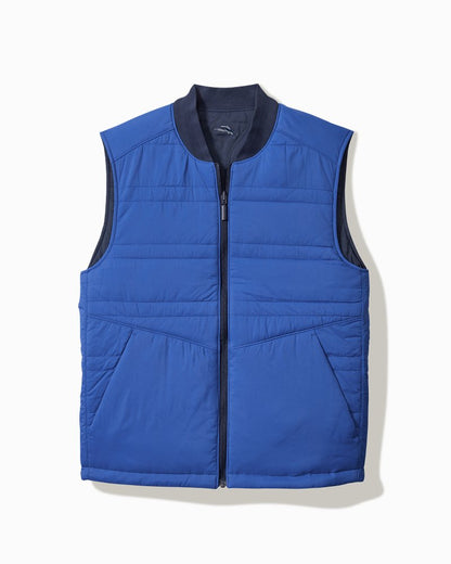 Big & Tall Fresno Flip Reversible Vest Ocean Deep | Tommy Bahama Top Pick - Big & Tall Fresno Flip Reversible Vest