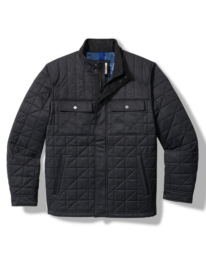 Big & Tall Burnaby Park Jacket Jet Black | Tommy Bahama Latest - Big & Tall Burnaby Park Jacket