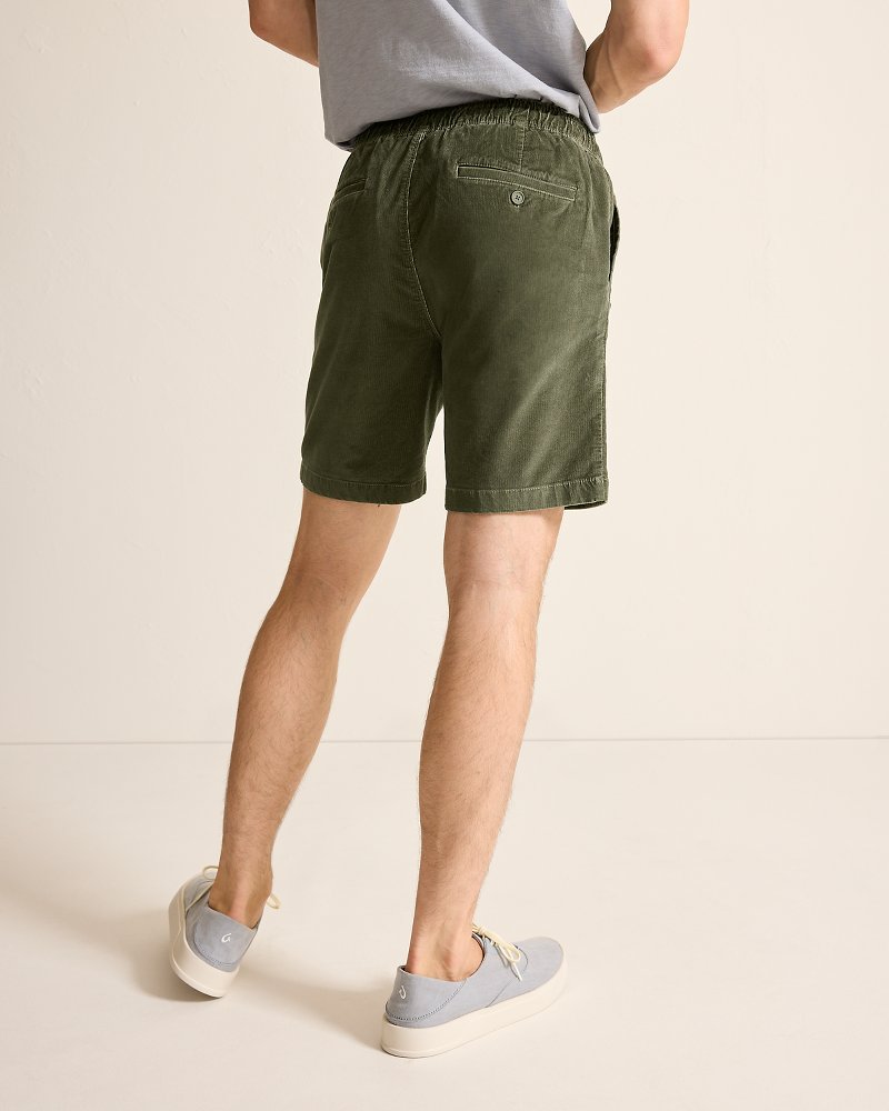 Big & Tall Sea Coast Corduroy E-Waist Shorts Beetle Green | Tommy Bahama Hot Sale - Big & Tall Sea Coast Corduroy E-Waist Shorts