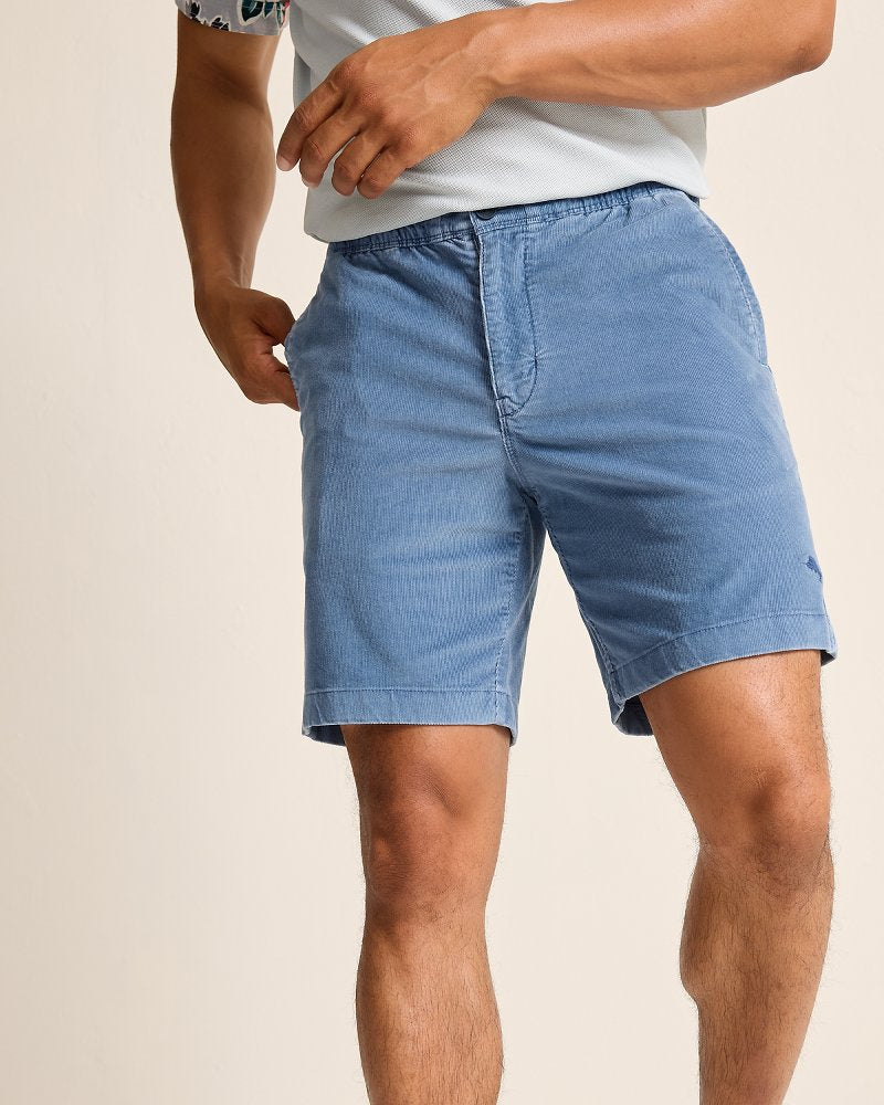 Big & Tall Sea Coast Corduroy E-Waist Shorts Dockside Blue | Tommy Bahama New - Big & Tall Sea Coast Corduroy E-Waist Shorts