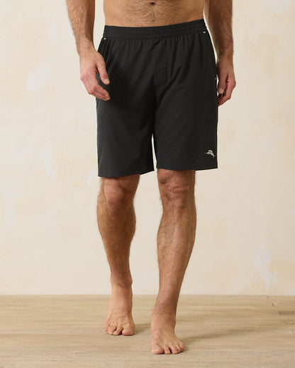 Big & Tall Monterey Coast Hybrid IslandZone® Shorts Black | Tommy Bahama Best Seller - Big & Tall Monterey Coast Hybrid IslandZone® Shorts