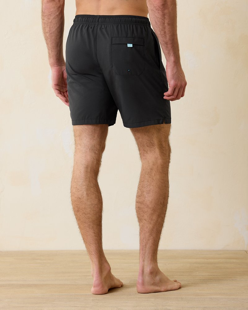Big & Tall Naples Bay Swim Trunks Black | Tommy Bahama Top Pick - Big & Tall Naples Bay Swim Trunks