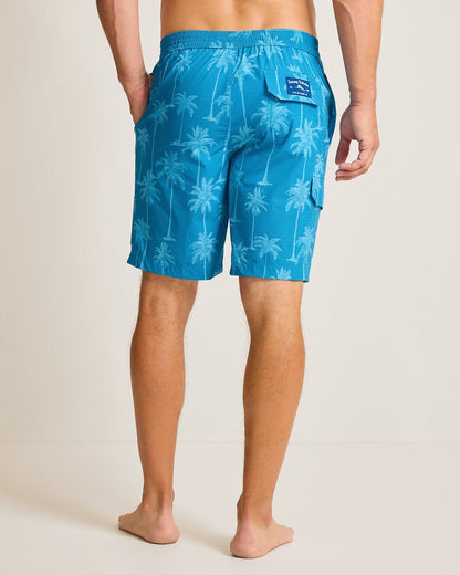 Big & Tall Baja Palmero Boardshorts Blue Allure | Tommy Bahama Recommended - Big & Tall Baja Palmero Boardshorts