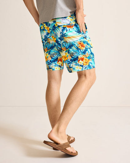 Big & Tall Baja Surfside Sounds Boardshorts Kohala Teal | Tommy Bahama Signature - Big & Tall Baja Surfside Sounds Boardshorts