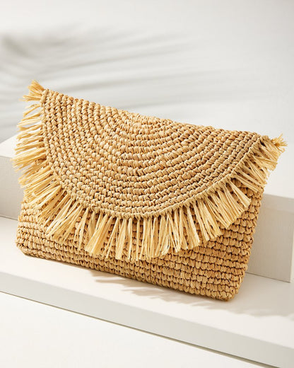Sunburst Raffia Clutch Natural | Tommy Bahama Best Price - Sunburst Raffia Clutch