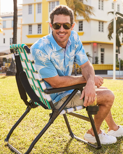 Tommy Bahama Retro Charm Strap Lawn Chair Multicolor | Tommy Bahama Hot Sale - Tommy Bahama Retro Charm Strap Lawn Chair