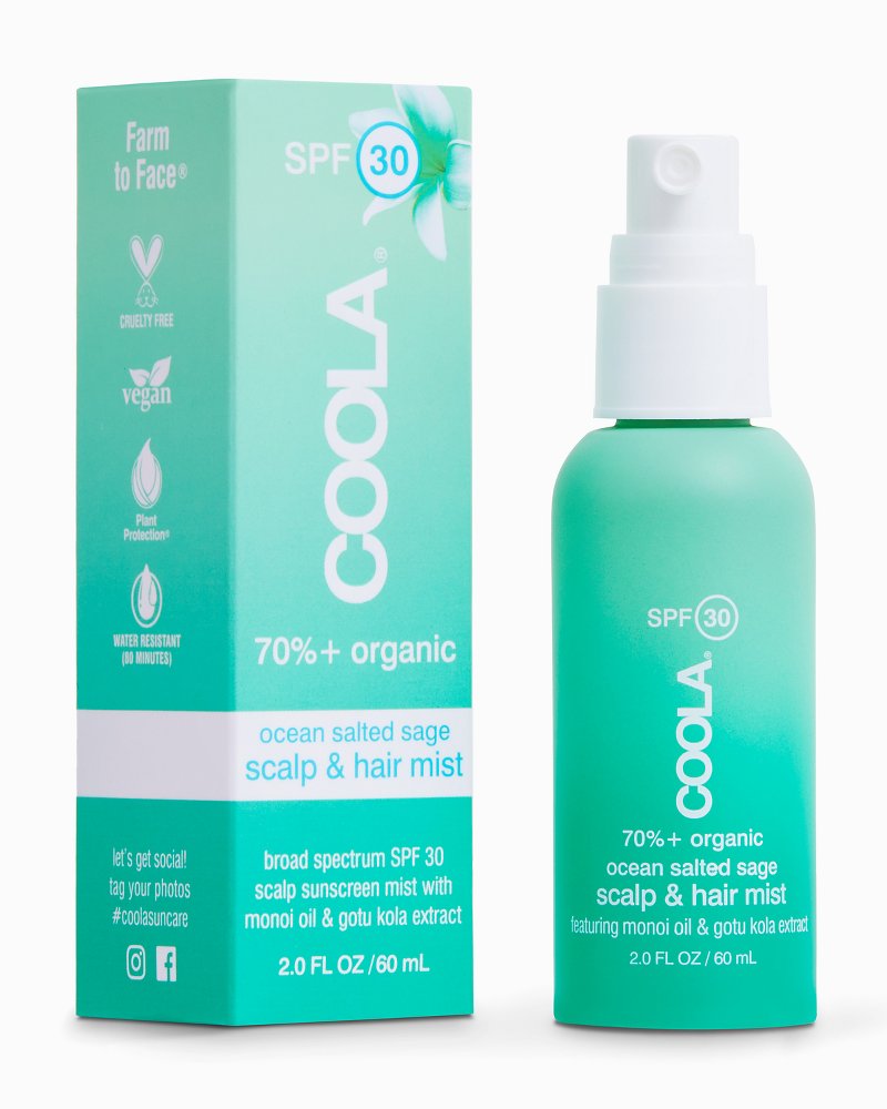 SPF 30 Scalp & Hair Mist Sunscreen by COOLA® Blue | Tommy Bahama Essential - SPF 30 Scalp & Hair Mist Sunscreen by COOLA®