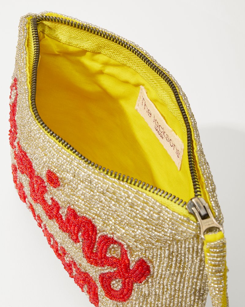 Dancing Queen Beaded Clutch Gold | Tommy Bahama Best Seller - Dancing Queen Beaded Clutch
