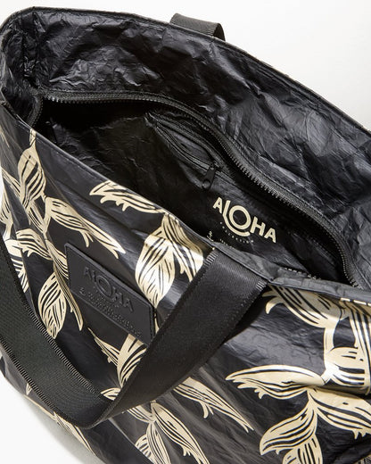 Aloha Collection Heliconia Day Tripper Tote Glow/Black | Tommy Bahama Sale - Aloha Collection Heliconia Day Tripper Tote