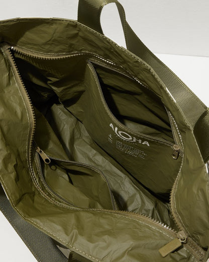 Aloha Collection Shade Day Tripper Tote Creme/Olive | Tommy Bahama Deals - Aloha Collection Shade Day Tripper Tote