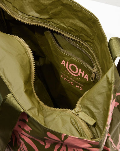 Aloha Collection Paumalu Day Tripper Tote Olive | Tommy Bahama Top Pick - Aloha Collection Paumalu Day Tripper Tote