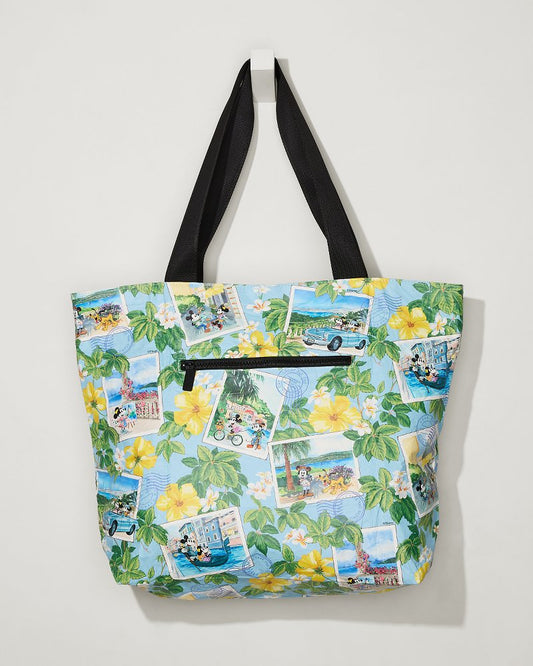 Disney x Aloha Collection Postcard to Paradise Day Tripper Tote Postcard To Paradise | Tommy Bahama Essential - Disney x Aloha Collection Postcard to Paradise Day Tripper Tote