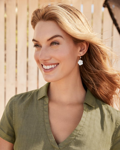 Island Essence Hibiscus Drop Earrings Gold | Tommy Bahama Essential - Island Essence Hibiscus Drop Earrings