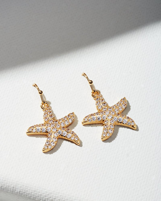 Island Essence Gold Starfish Earrings Gold | Tommy Bahama Customer Favorite - Island Essence Gold Starfish Earrings