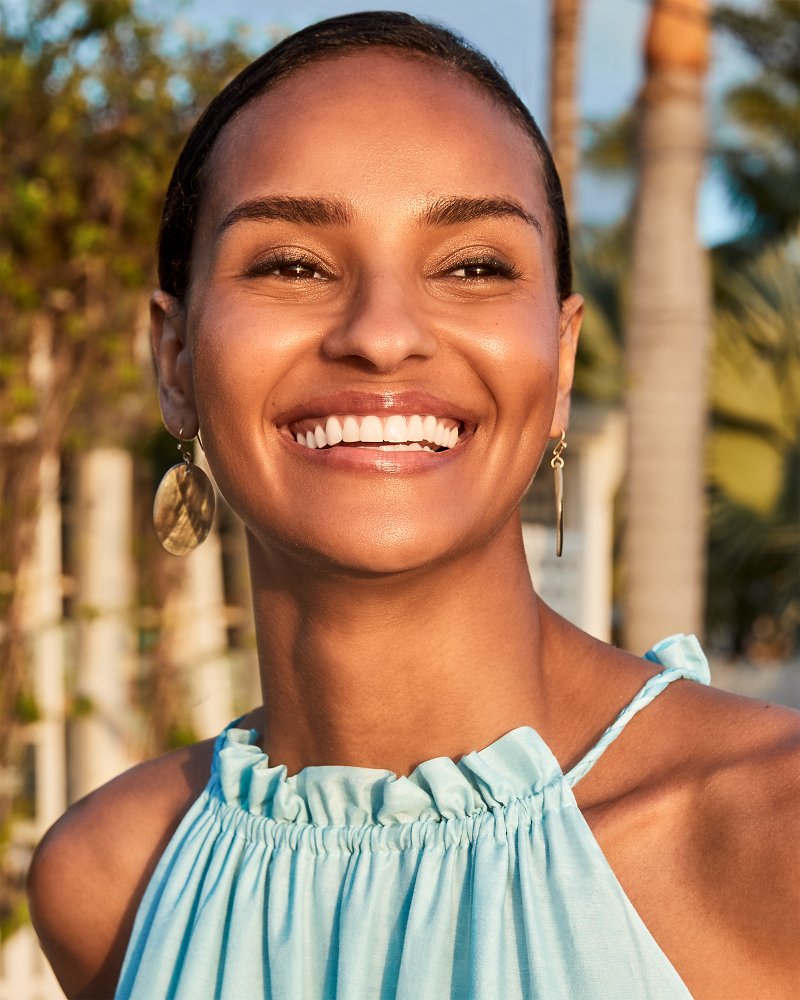 Seaside Multicolor Shell Drop Earrings Gold | Tommy Bahama Latest - Seaside Multicolor Shell Drop Earrings