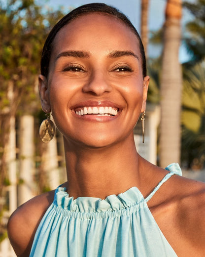 Seaside Multicolor Shell Drop Earrings Gold | Tommy Bahama Latest - Seaside Multicolor Shell Drop Earrings