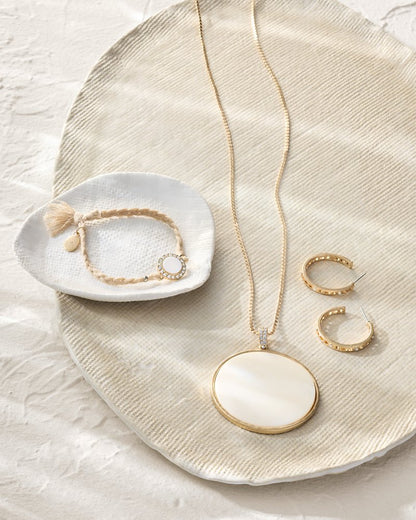 Madeira Large Hoop Earrings Gold | Tommy Bahama Signature - Madeira Large Hoop Earrings