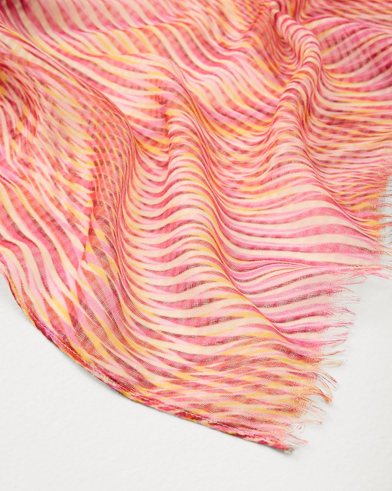 Hazy Wavy Wrap Scarf Dahlia | Tommy Bahama Value - Hazy Wavy Wrap Scarf
