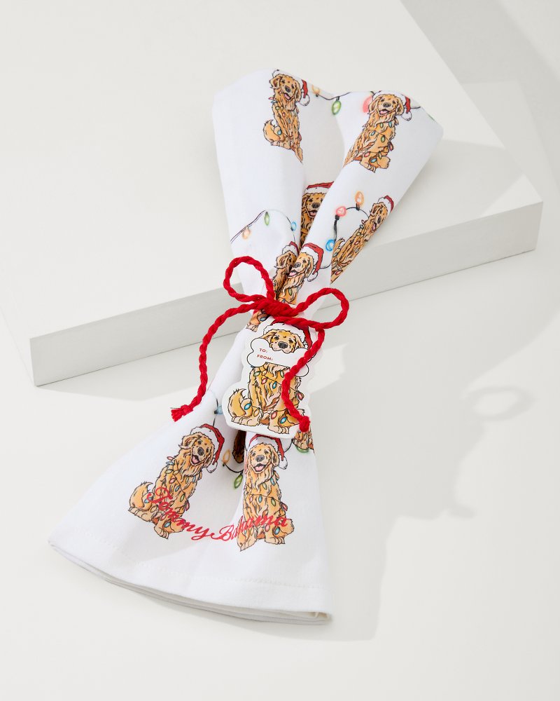 Huladay Retriever Bar Towel Multicolor | Tommy Bahama Classic - Huladay Retriever Bar Towel