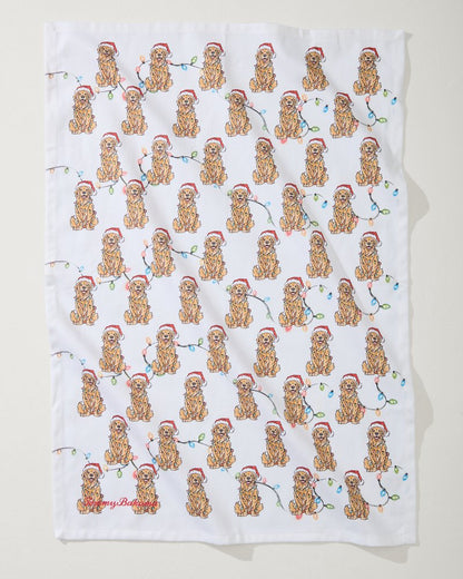Huladay Retriever Bar Towel Multicolor | Tommy Bahama Classic - Huladay Retriever Bar Towel