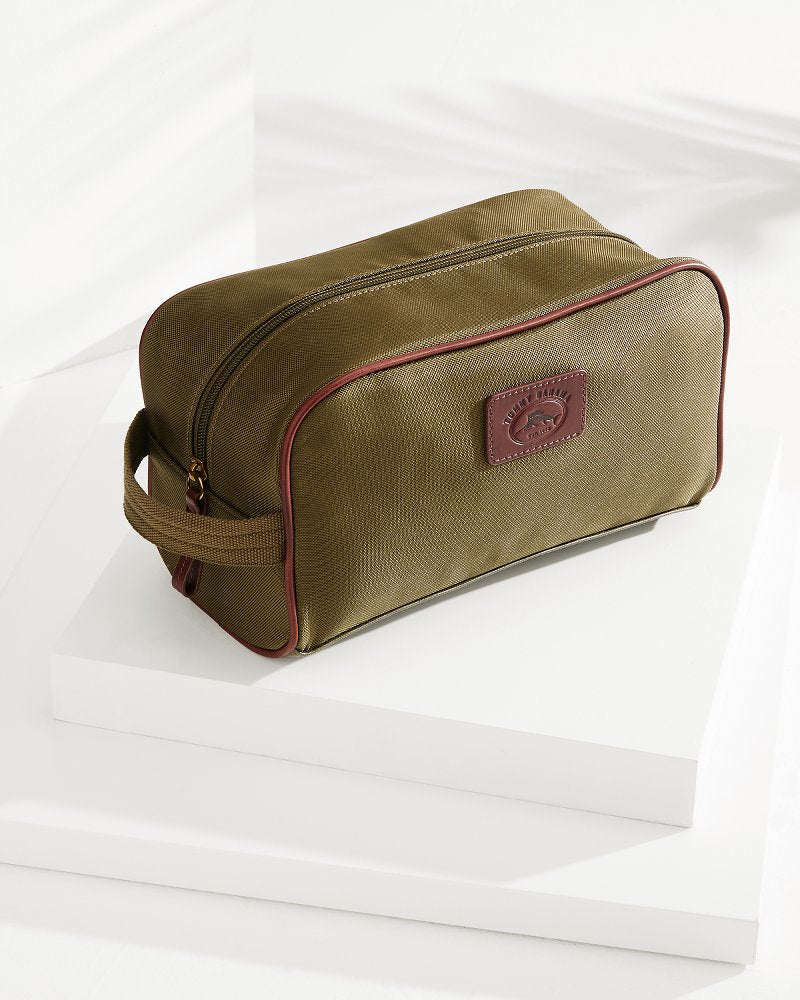 Tommy Bahama Nylon Toiletry Bag Olive | Tommy Bahama Quality - Tommy Bahama Nylon Toiletry Bag