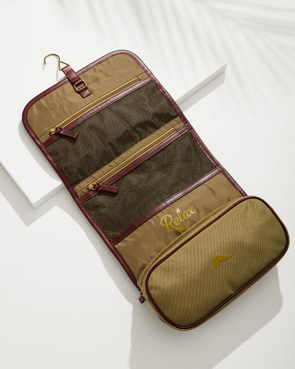 Tommy Bahama Nylon Hanging Dopp Kit Khaki | Tommy Bahama Top Pick - Tommy Bahama Nylon Hanging Dopp Kit