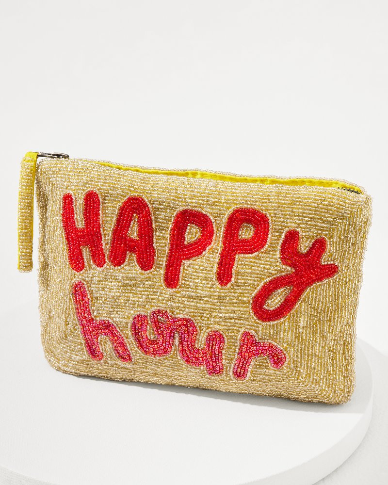 Happy Hour Beaded Clutch Gold | Tommy Bahama Exclusive - Happy Hour Beaded Clutch
