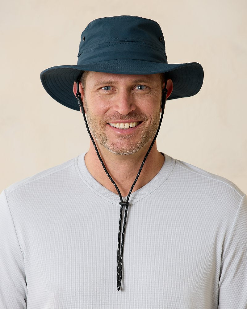 Overland Packable Mid-Brim Hat Navy | Tommy Bahama Smart Buy - Overland Packable Mid-Brim Hat