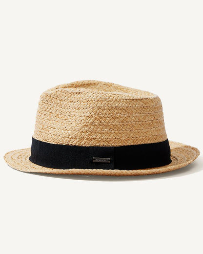 Palm Springs Fedora Hat Natural | Tommy Bahama Premium - Palm Springs Fedora Hat
