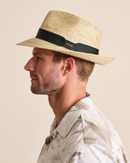 Mid-Brim Trilby Fedora Hat Ivory | Tommy Bahama Signature - Mid-Brim Trilby Fedora Hat