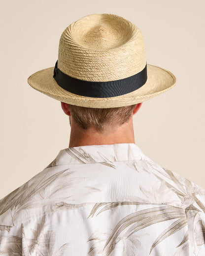 Mid-Brim Trilby Fedora Hat Ivory | Tommy Bahama Signature - Mid-Brim Trilby Fedora Hat