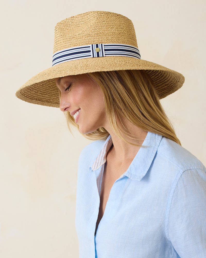 Hampton Raffia Sun Hat Natural | Tommy Bahama Best Price - Hampton Raffia Sun Hat