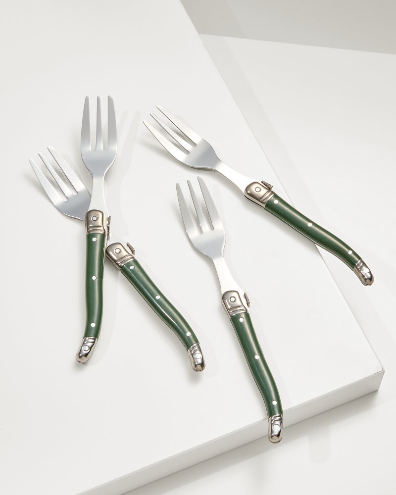 Eat, Drink & Be Merry Appetizer Fork Set Green | Tommy Bahama Hot Sale - Eat, Drink & Be Merry Appetizer Fork Set