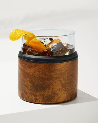 Asobu® On The Rocks Glass & Kuzie - Wood Wood | Tommy Bahama Popular - Asobu® On The Rocks Glass & Kuzie - Wood
