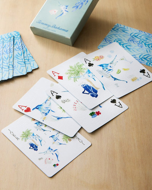 Marlin Playing Cards Blue | Tommy Bahama Sale - Marlin Playing Cards