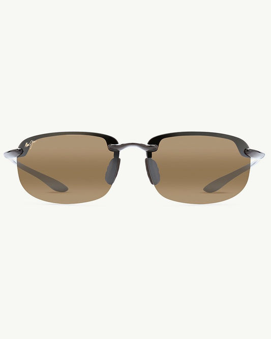Ho'okipa Sunglasses by Maui Jim® Gloss Black | Tommy Bahama New - Ho'okipa Sunglasses by Maui Jim®