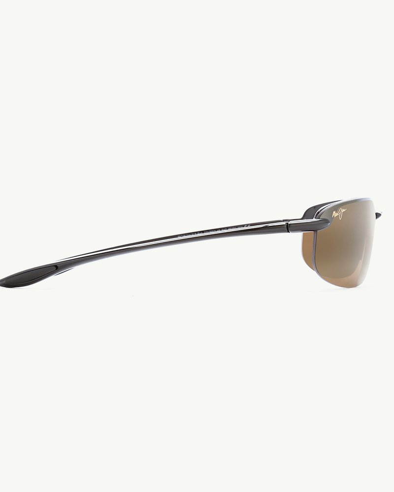 Ho'okipa Sunglasses by Maui Jim® Gloss Black | Tommy Bahama New - Ho'okipa Sunglasses by Maui Jim®